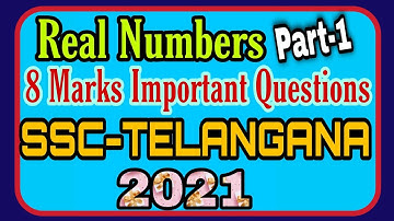 Class 10 Chapter 1 Real Numbers Important Questions 2021