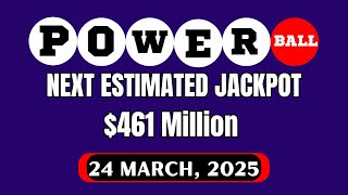 Powerball Next Estimated Jackpot for Mar 26, 2025 - Lottery Winning Numbers