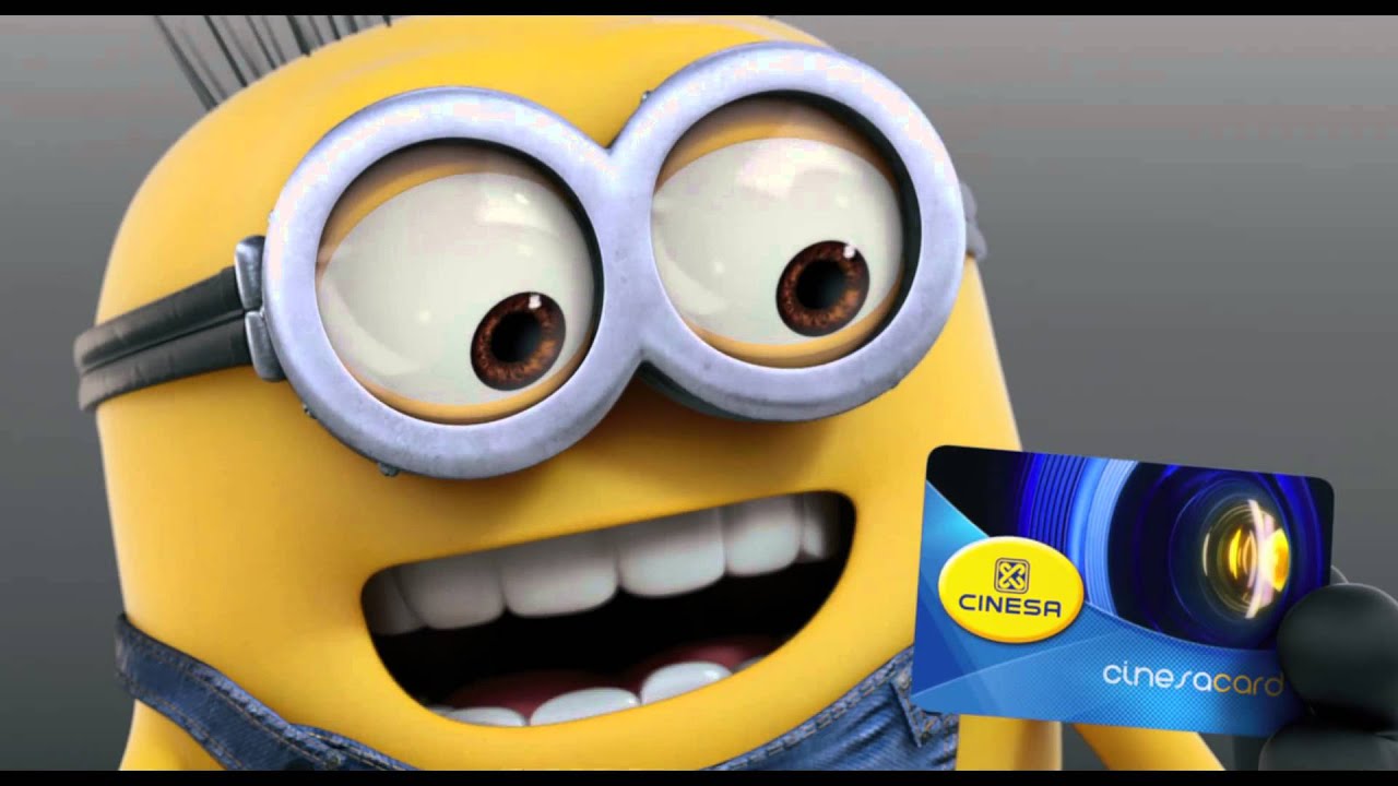 CINESACARD y los minions de GRU 2 - YouTube