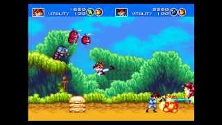 Mega Drive Longplay [188] Gunstar Heroes (2P) screenshot 2