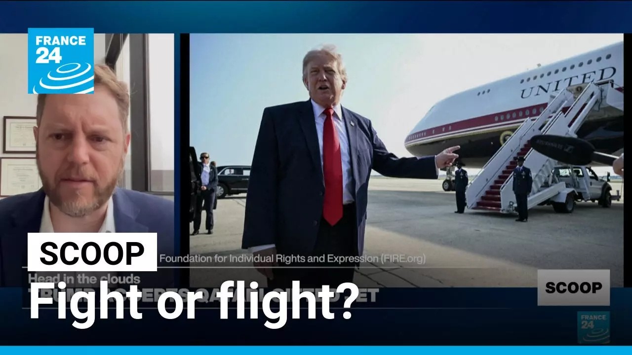 Trump administration subpoenas journalists over Air Force One reporting • FRANCE 24 English