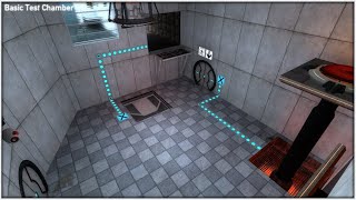 Portal Small Test Chamber, Hammer Editor Build