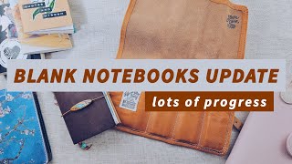 Blank Notebooks Update: Starting Out Strong | Zero Stash Journey
