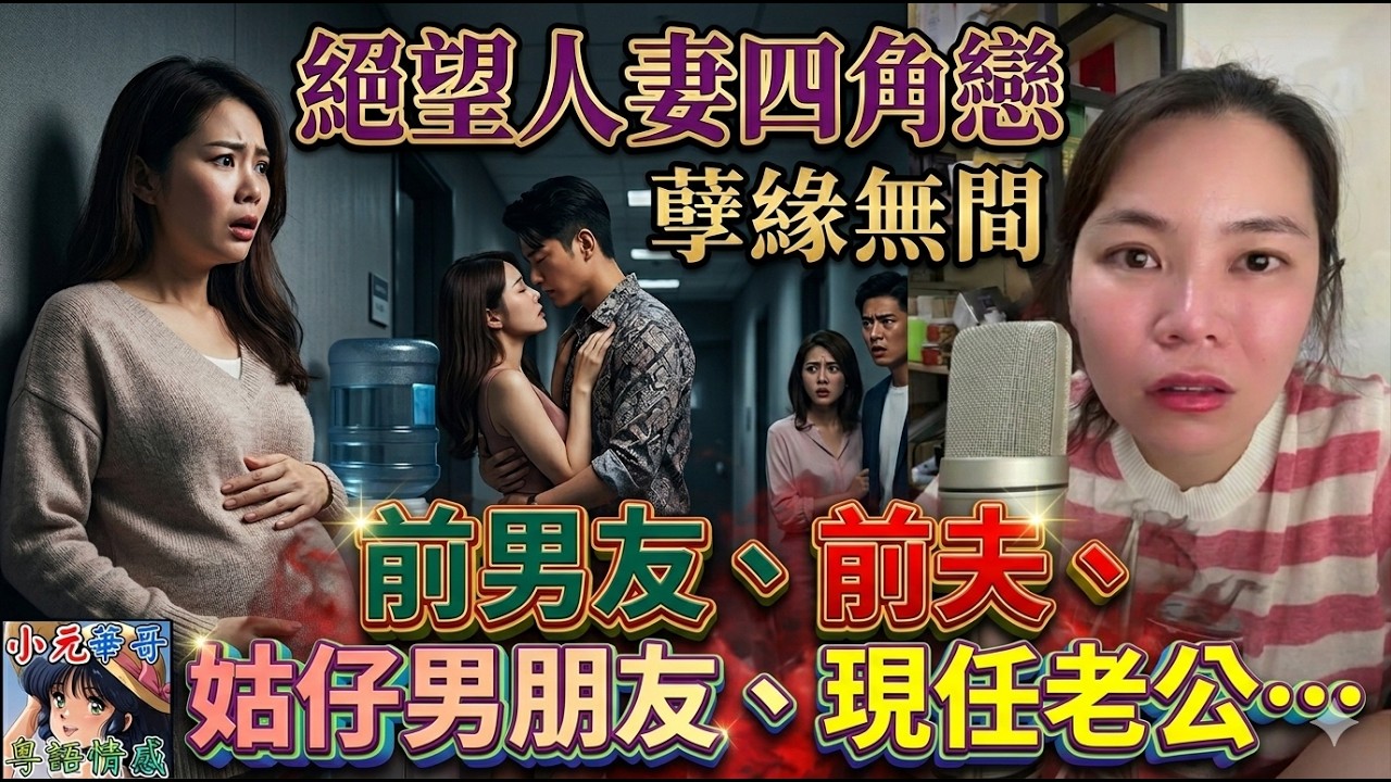 【小元最新4-20C】人妻大住肚撞破前男友同第個女人「糾合」！😱仲要嫁完一個又一個，最後竟偷食未來姑仔嘅男朋友？！🫃💥😈🩸【人妻四角戀】#小元姐姐 #小元最新直播 #廣東話 4 20 NI C