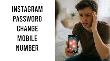 How To Change Instagram Password If Forgotten With Mobile Number