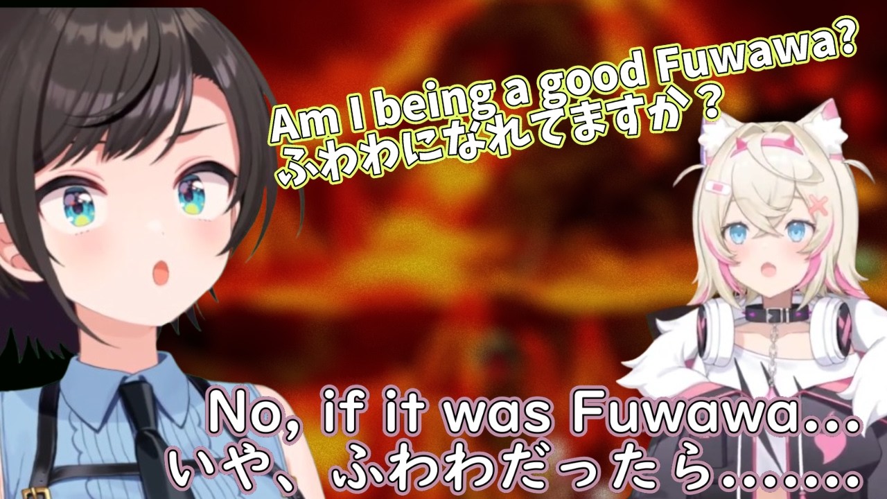 Mococo just THREW Fuwawa under the bus 【Hololive】