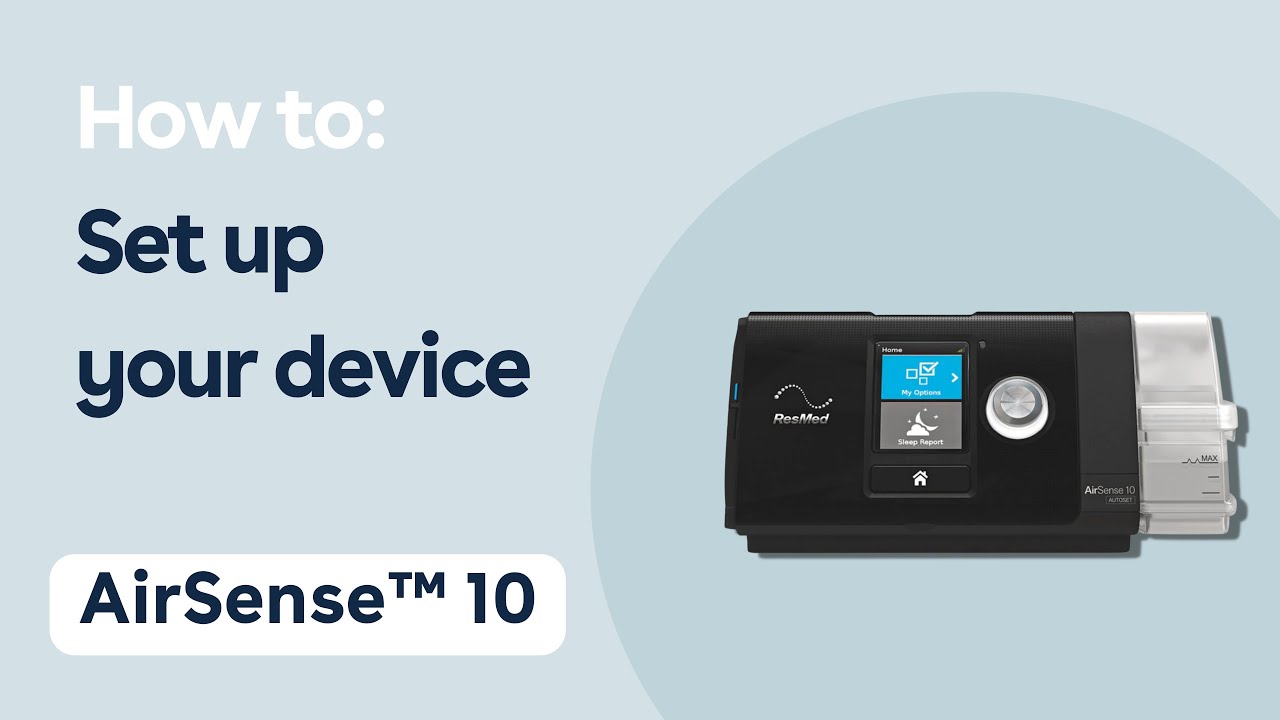 ResMed AirSense™ 10 AutoSet Connected CPAP Machine