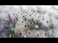 World Wingsuit Formation Record attempts 2018 - 75 to 85 way