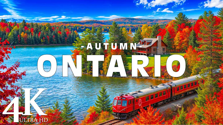 Autumn in Ontario 4K UHD 🍁 Colorful Forests, Crystal Lakes & Peaceful Countryside