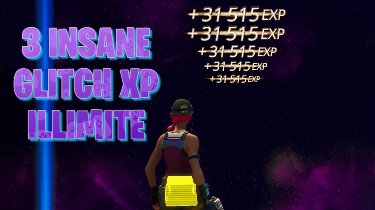 3 NOUVEAUX GLITCH XP ILLIMITÉ *INCROYABLE et AFK* sur FORTNITE Chapitre