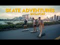 Exploring Singapore on a LONGBOARD | SKATE ADVENTURES