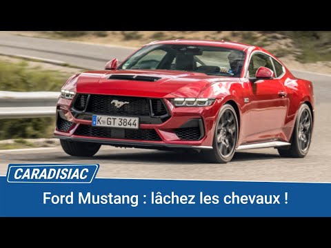 Ford Mustang (2024) : les chevaux loin d'être fossilisés