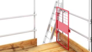 Spring Loaded Access Gate