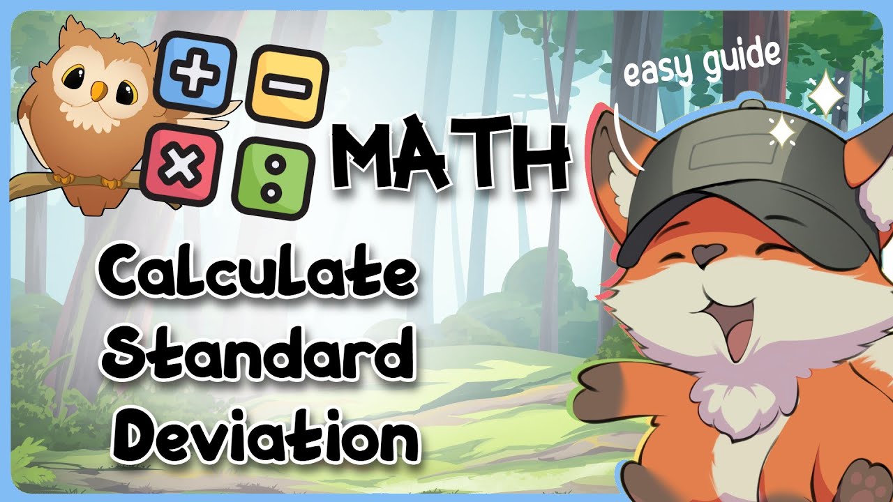How to Calculate Standard Deviation for Beginners — Full Guide - YouTube