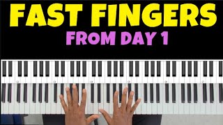 Top 3 Exercises To Get Fast Fingers From Day 1