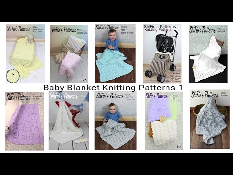 Blanket Knitting Patterns 1- A compilation of our baby blanket knitting patterns - links below