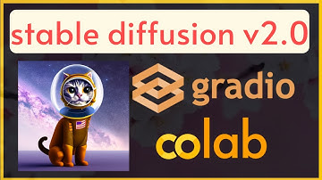 How to use Stable Diffusion v2.0 on Colab with Gradio UI using Diffusers