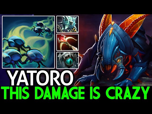 YATORO [Weaver] This Damage is Crazy with Full Physical Build Dota 2 class=