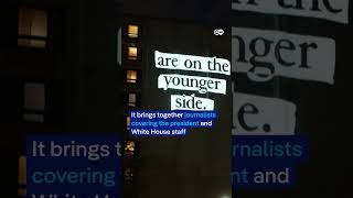 Images Of Trump And Epstein Projected Onto Dc Building