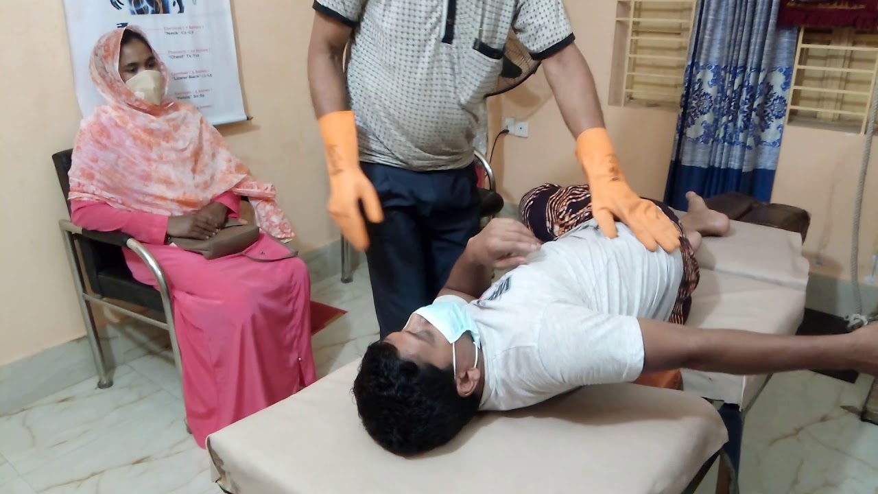 Lower back pain L4 L5 S1 Adjustment for fast time - YouTube