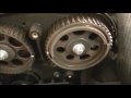 Z18xe holden astra water pump and timing belt job