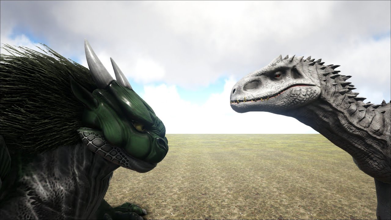 BUNYIP VS LARGE/MOD DINOSAURS | ARK: Survival Evolved