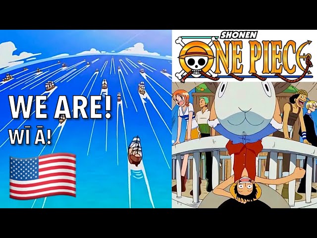 one piece opening lyrics - OP 7 - We Are! - Straw Hat Pirates