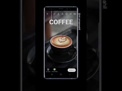 Instagram Story Hack for COFFEE | Good Story on Insta  | Instagram story ideas | IG hacks 2021