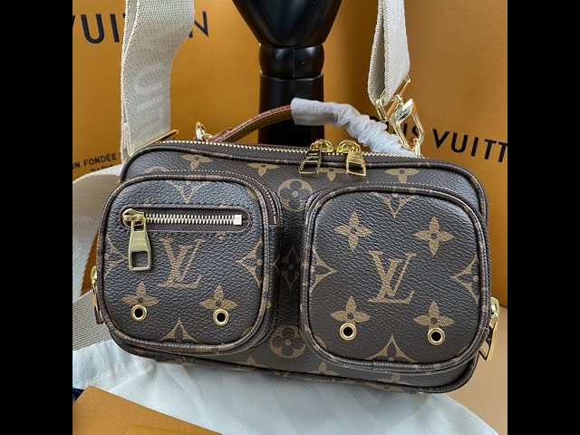 Louis Vuitton Utility Crossbody Bag (M80446) Monogram, with Strap