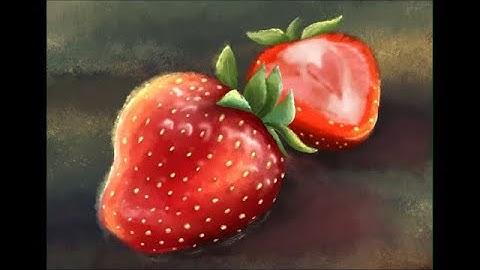 Strawberries Daily Sketch Timelapse