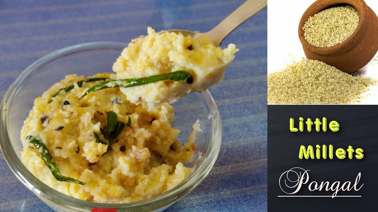 Samalu Pongal సామలు తో పొంగల్ Little Millets Pongal Millet