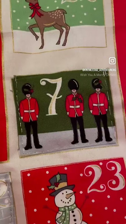 How to Make a Fabric Advent Calendar: Basic Sewing Lessons