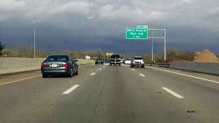 Willow Freeway (Interstate 77 Exits 129 to 138) northbound