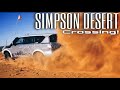 The simpson desert what a sight to experience a river crossing in the middle of the desert