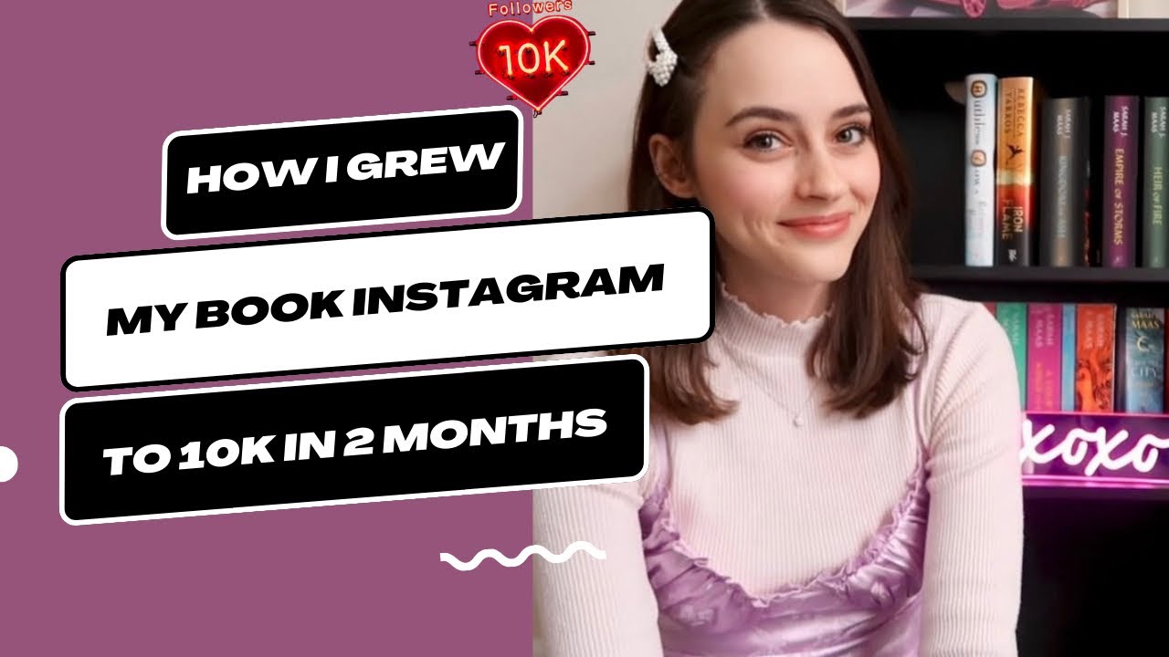 How I Grew my Book Instagram to 10,000 Followers in 2 Months #booktube ...
