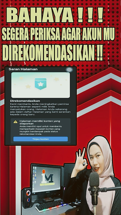 TUTORIAL CARA MENGATASI MASALAH HALAMAN ATAU PROFIL TIDAK DI REKOMENDASIKAN | #tutorial  #trending