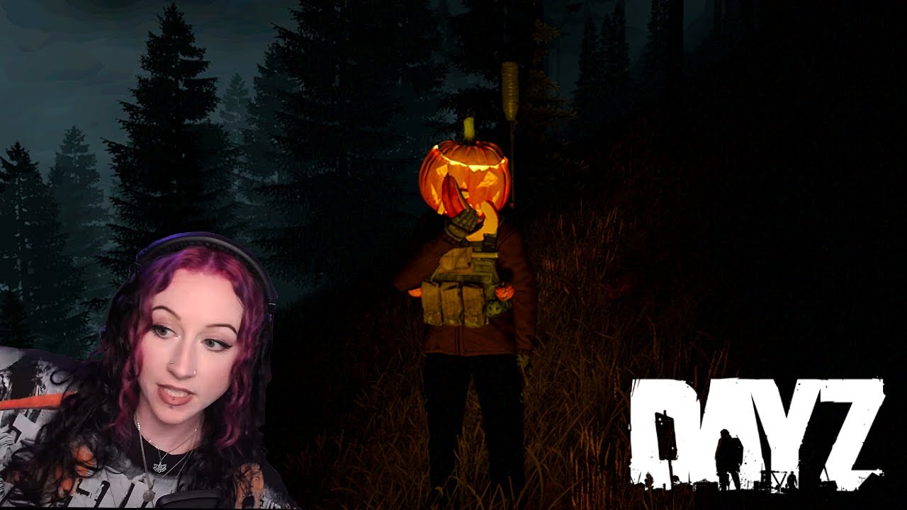 TEAMING up with People in a SPOOKY Halloween Adventure #dayz - YouTube
