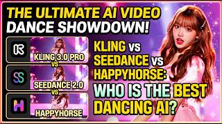 AI K-Pop Dance Showdown: Kling 3.0 vs Seedance 2.0 vs Happyhorse!