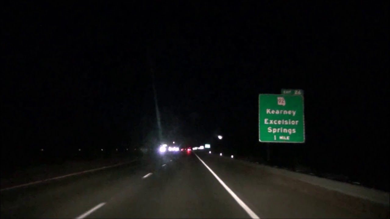 I-35 NB Exit 16 (Missouri) to Exit 72AB (Iowa)