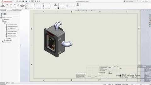 SOLIDWORKS Tech Tip - Drawing Table Anchor Points