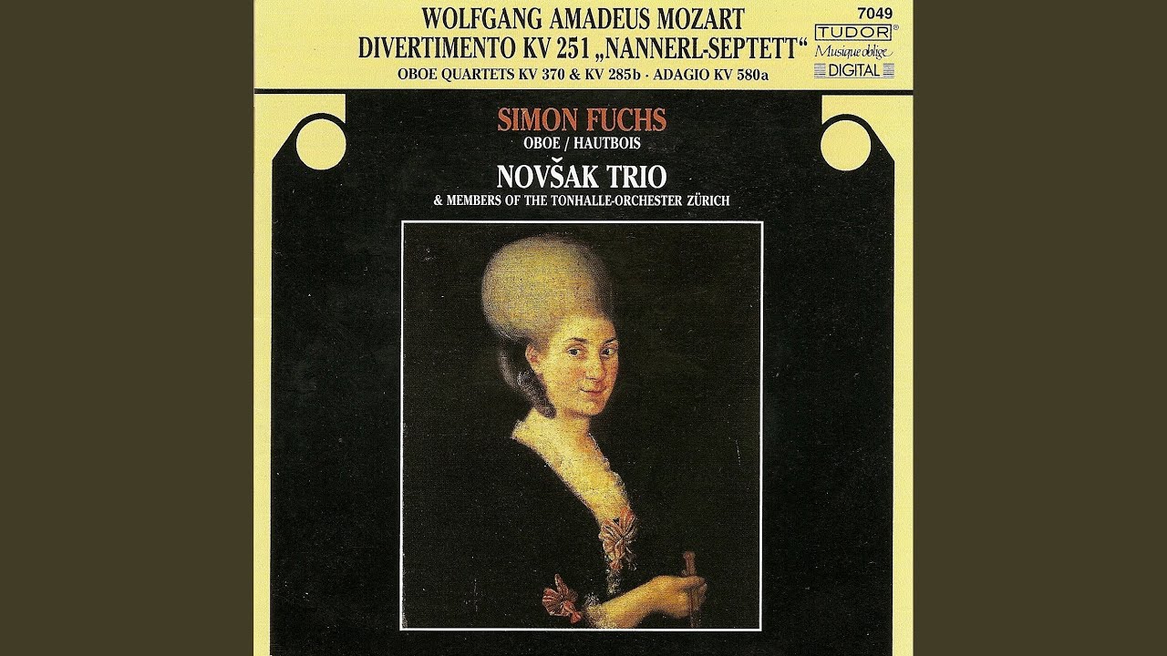 Divertimento No. 11 in D Major, K. 251: III. Andantino