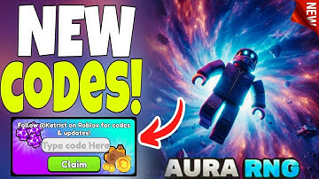 *NEW* ALL WORKING CODES FOR AURA  RNG - ROBLOX AURA RNG CODES MAY 2024