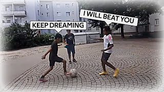 FOOTBALL⚽️ 1v1 challenge mihral vs chunkz! #Part1