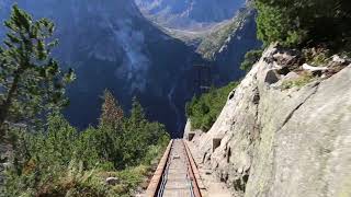 Alpine rollercoaster: Europes steepest open passenger funicular