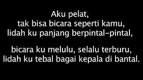 Salammusik feat Ziondread - Aku Pelat (Official Lyric Video)