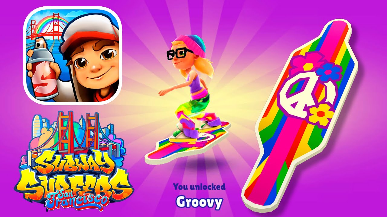 SUBWAY SURFERS SAN FRANCISCO 2022 : UNLOCKING GROOVY BOARD