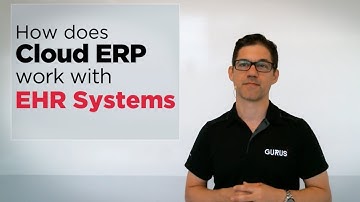 How does Cloud ERP work with EHR systems?