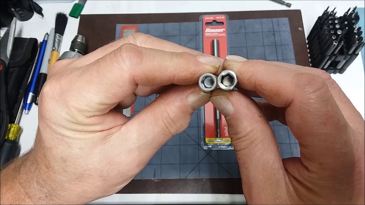 Harbor Freight 6 Inch Driver Bit Extensions Review And Comparison YouTube