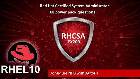 Question - 2 | Configure NFS with AutoFS on RHEL 10 | RHCSA Practice Question 2