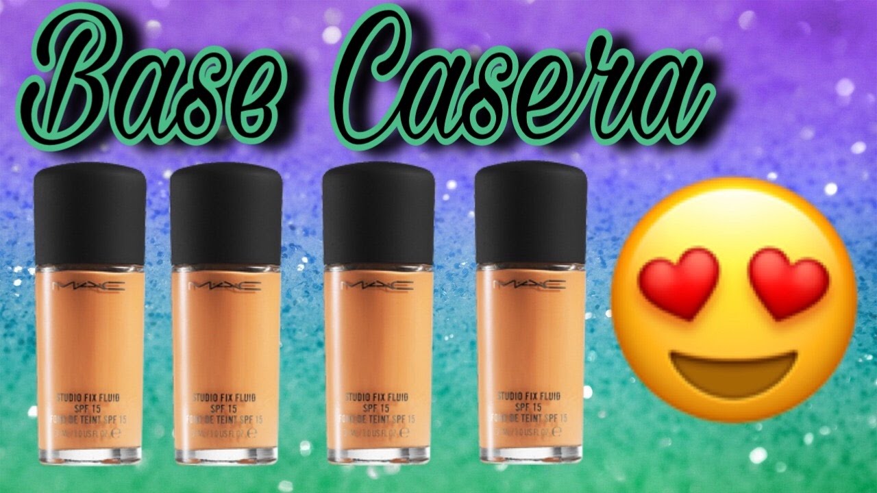 Base de Maquillaje Casera Make your own Liquid Foundation DIY YouTube